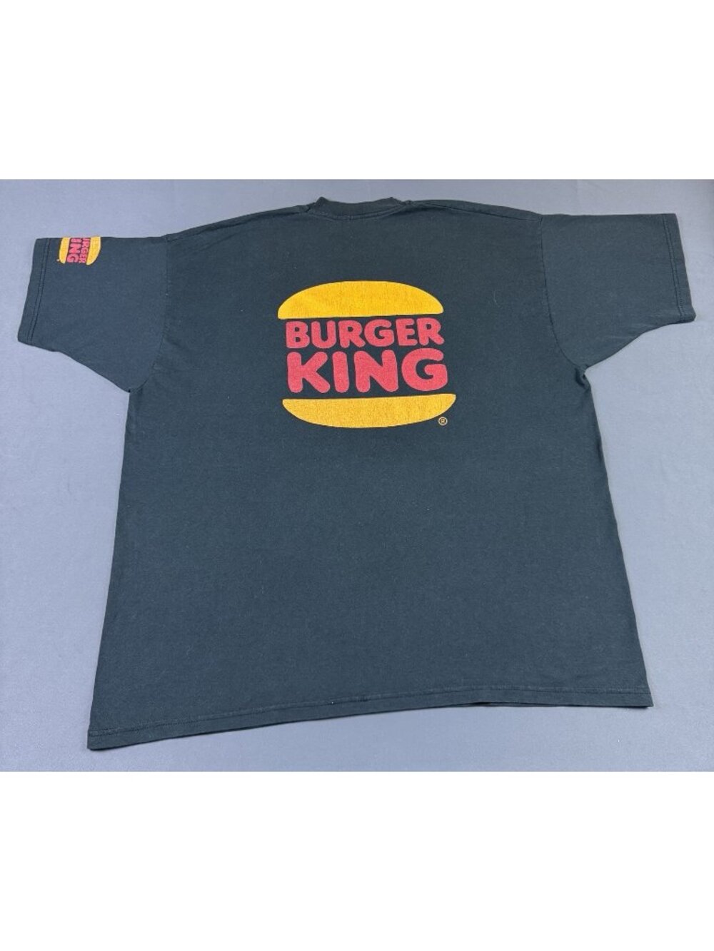 Rare Vintage 90s Burger King Tip Off Basketball Tournament Promo 1998 Black 2XL